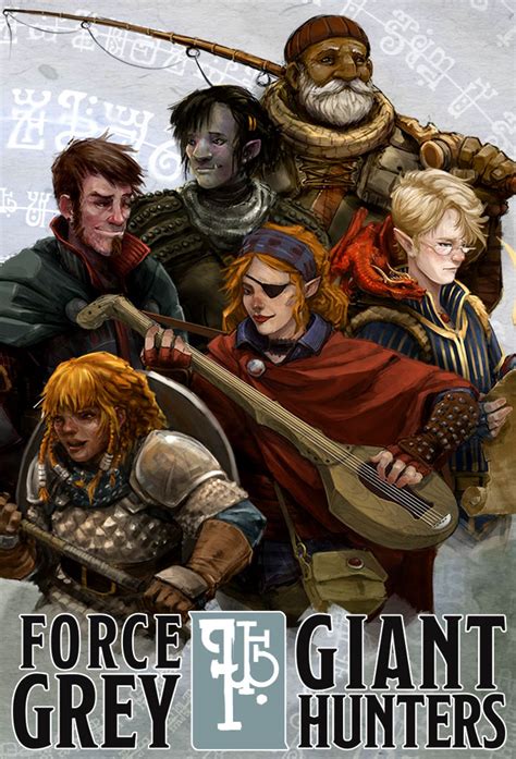 dnd force grey|force grey giant hunters.